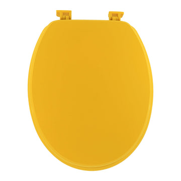 Capac de Toaletă din MDF cu Balamale din Plastic - Mustar