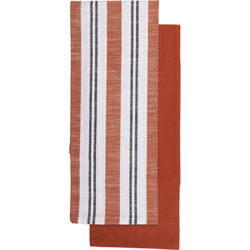 Set 2 prosoape bucătărie Lewis 50x70cm bumbac - Orange