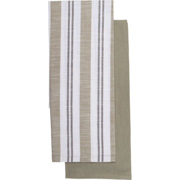 Set 2 prosoape bucătărie Lewis 50x70cm bumbac - Verde