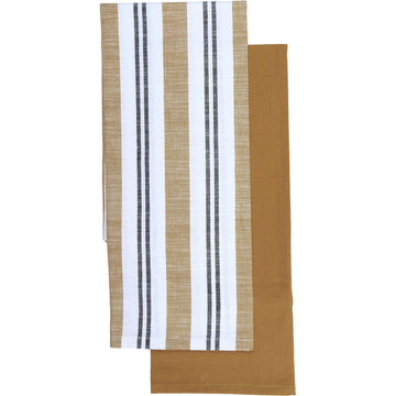 Set 2 prosoape bucătărie Lewis 50x70cm bumbac - Bej
