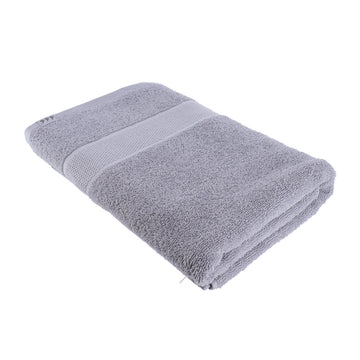 Prosop baie 100% bumbac 70x130 cm gri deschis – moale și absorbant