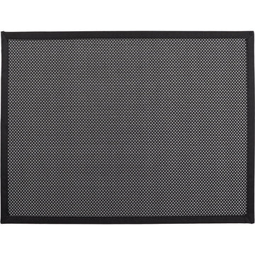 Covor bucătărie Woven Vinyl Negru/Argintiu - 50X120CM