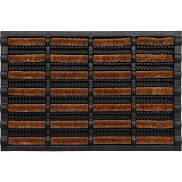 Preș de Intrare Scratching 40X60CM Cauciuc/Coco - Negru - Preș - Softambient