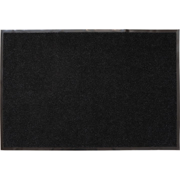 Preș Intrare Exterior 80X120CM Poliester/Pvc - Chine Negru - Preș - Softambient