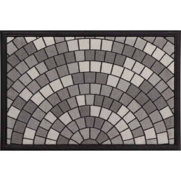 Preș Intrare Exterior Adăpostit 40X60CM Nailon/Cauciuc - Mosaique - Preș - Softambient