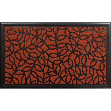 Preș Intrare Exterior Adăpostit Bronx 45X75CM Polipropilenă/Cauciuc - Teracotă - Preș - Softambient