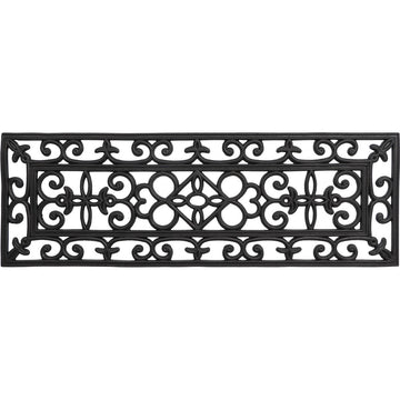 Preș Intrare Exterior Elsa 25X75CM Cauciuc - Negru - Preș - Softambient