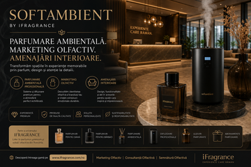 Softambient by iFragrance – Parfumare Ambientală, Marketing Olfactiv și Amenajări Interioare Comerciale