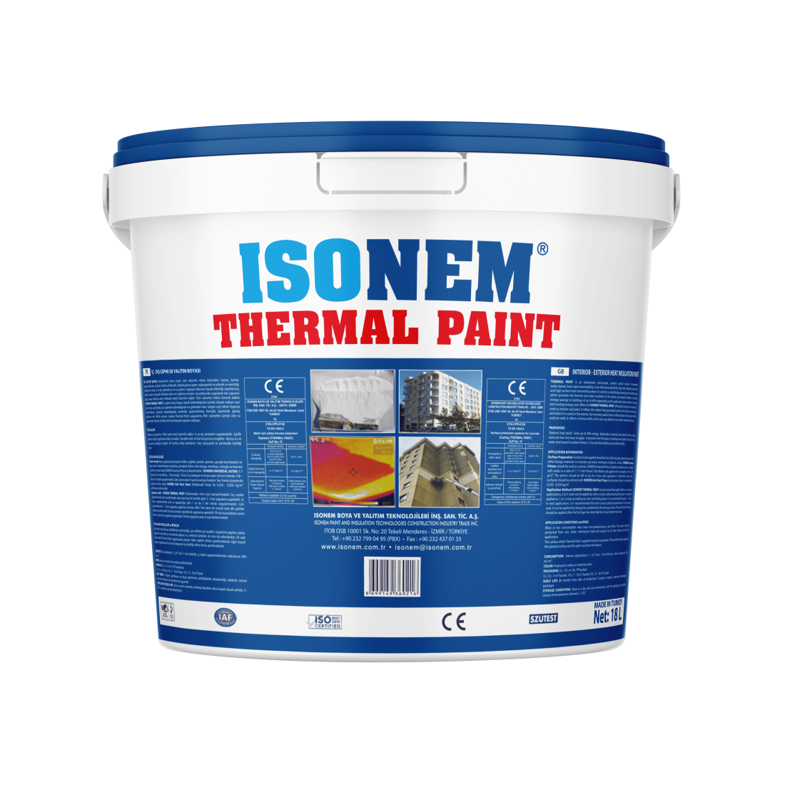 Vopsea Lavabilă cu Izolație Termică și Fonică – THERMAL PAINT: Soluția inteligentă pentru confort și economie
