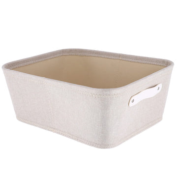 Coș dressing din poliester + EVA – NATURAL/CREAM – 31,5×39×15 cm