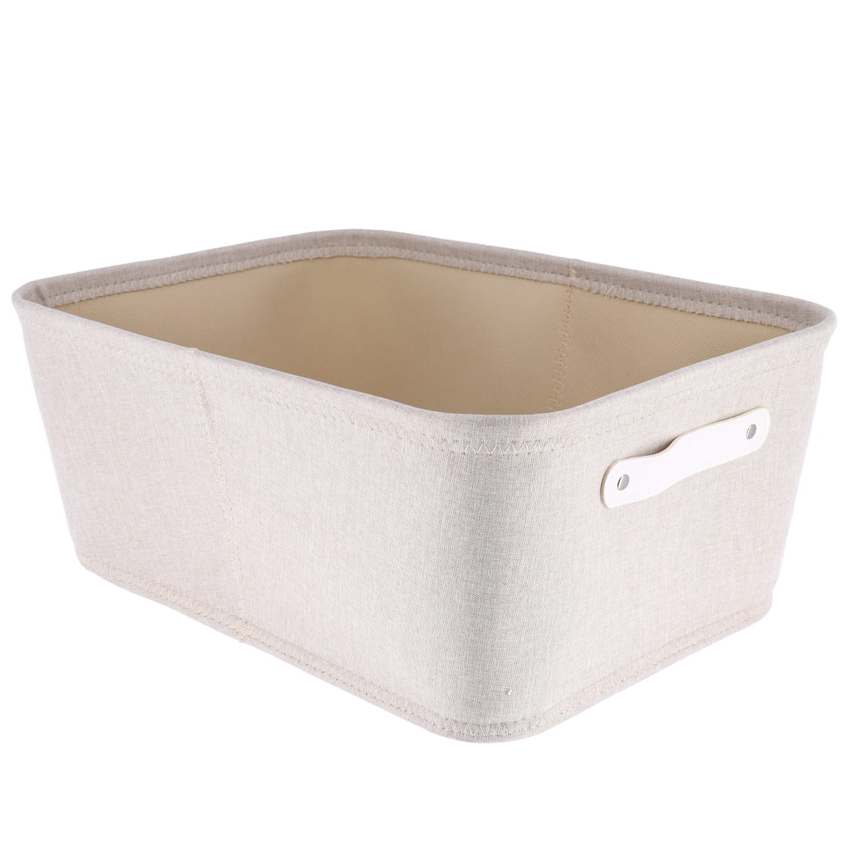 Coș dressing din poliester + EVA – NATURAL/CREAM – 32,5×45×18 cm