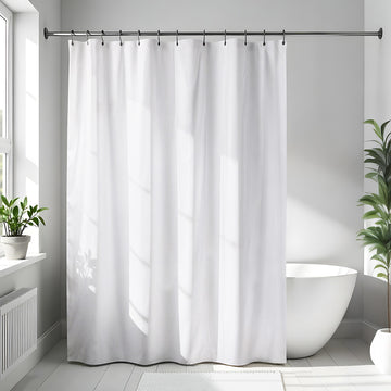 Draperie de duș microfibră 180x200 cm – model White
