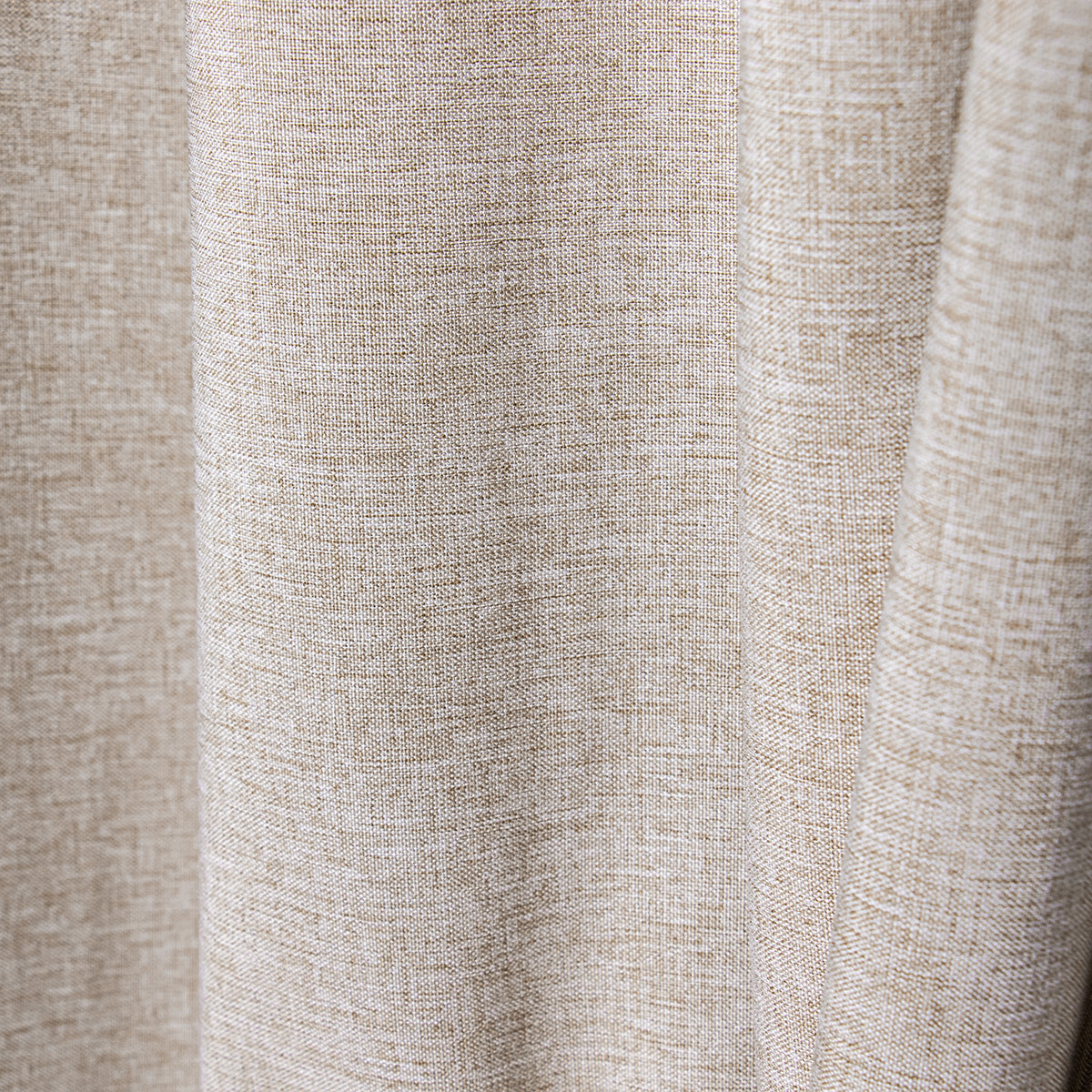 Draperie de duș din poliester aspect de in 180x200 cm bej/ gri-cald