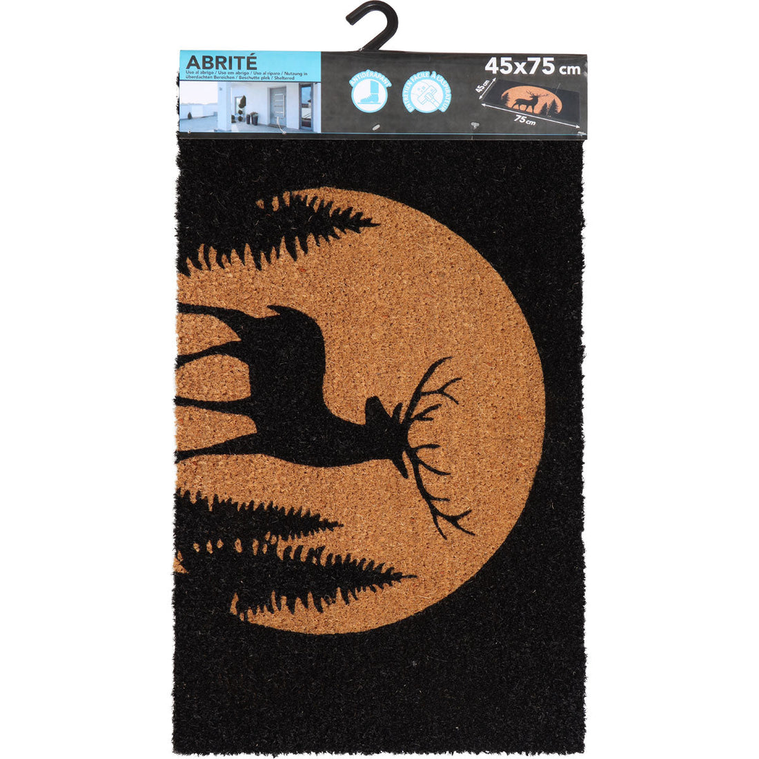 Preș Intrare Cerf 45X75CM Coco/Pvc