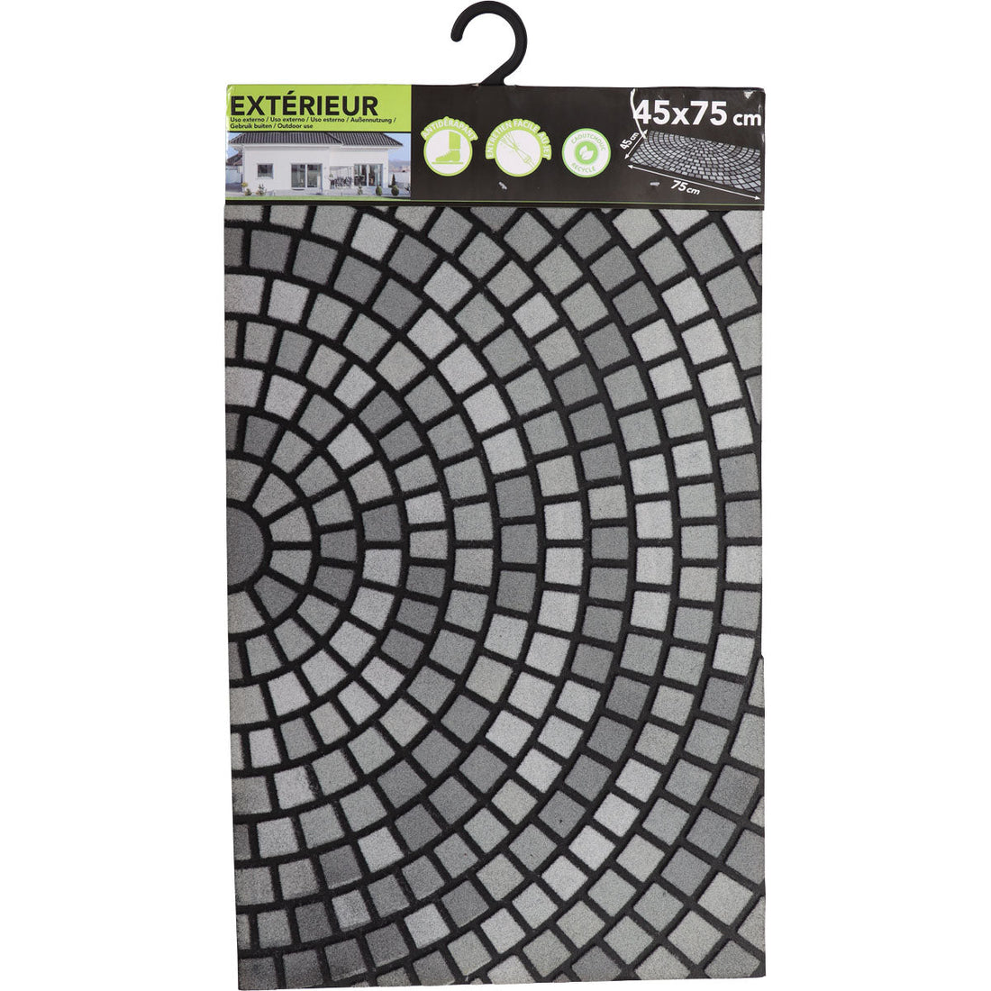 Preș Intrare Mosaique 45X75CM Cauciuc