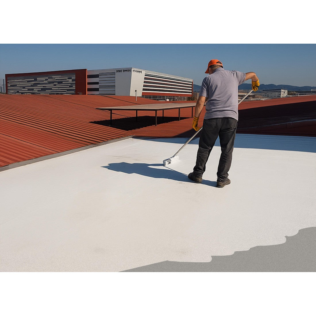 Vopsea Hidroizolantă Pentru Acoperișuri din Beton - SB