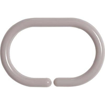 Set 12 inele perdea duș – model Taupe