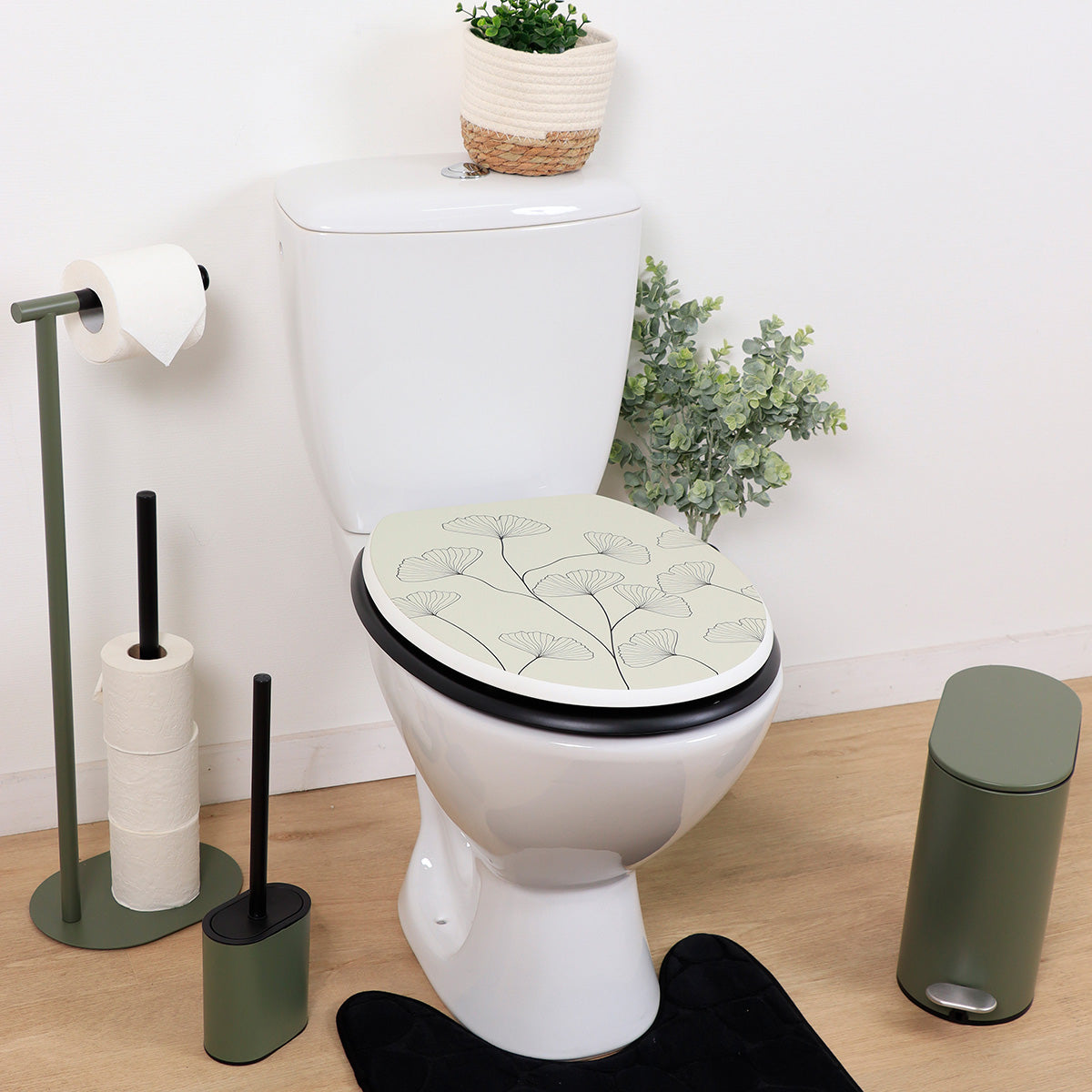 Capac WC din MDF 18” – balamale din oțel inoxidabil – model ACTUEL