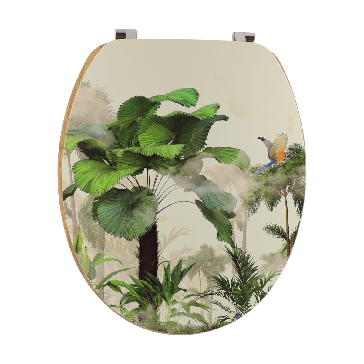 Capac WC din MDF 18” – balamale din oțel inoxidabil – model OASIS