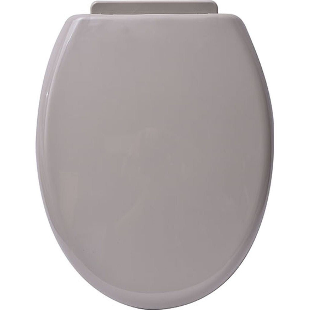 Capac WC din polipropilenă 18” – balamale din plastic – taupe