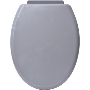 Capac WC din polipropilenă 18” – balamale din plastic – gri