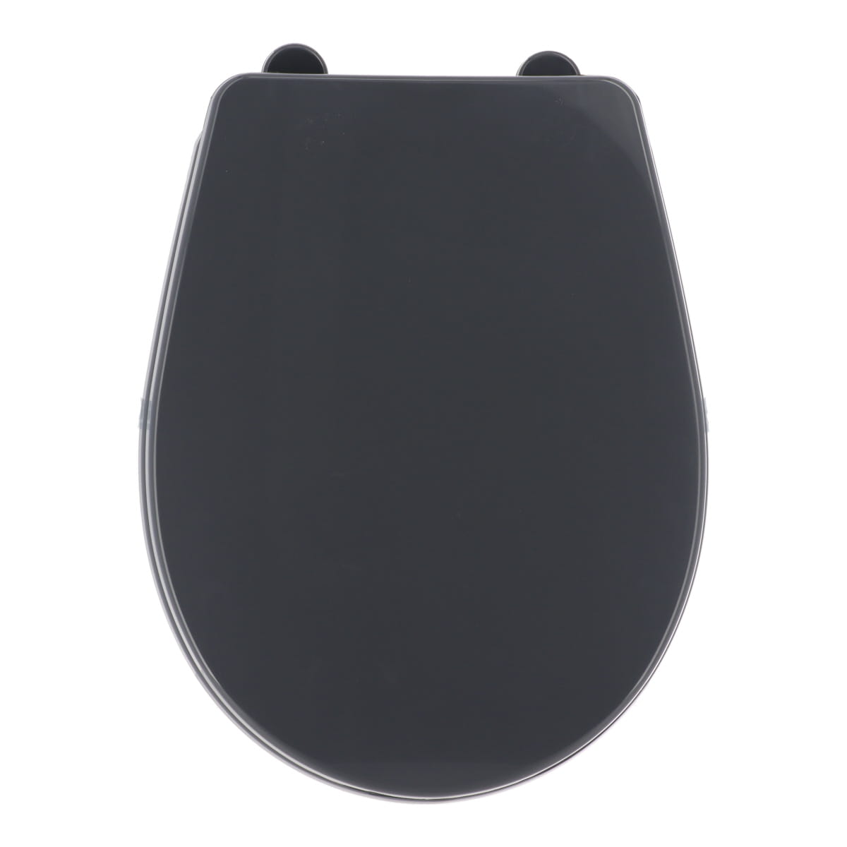 Capac WC din polipropilenă 18” – balamale din plastic – gri