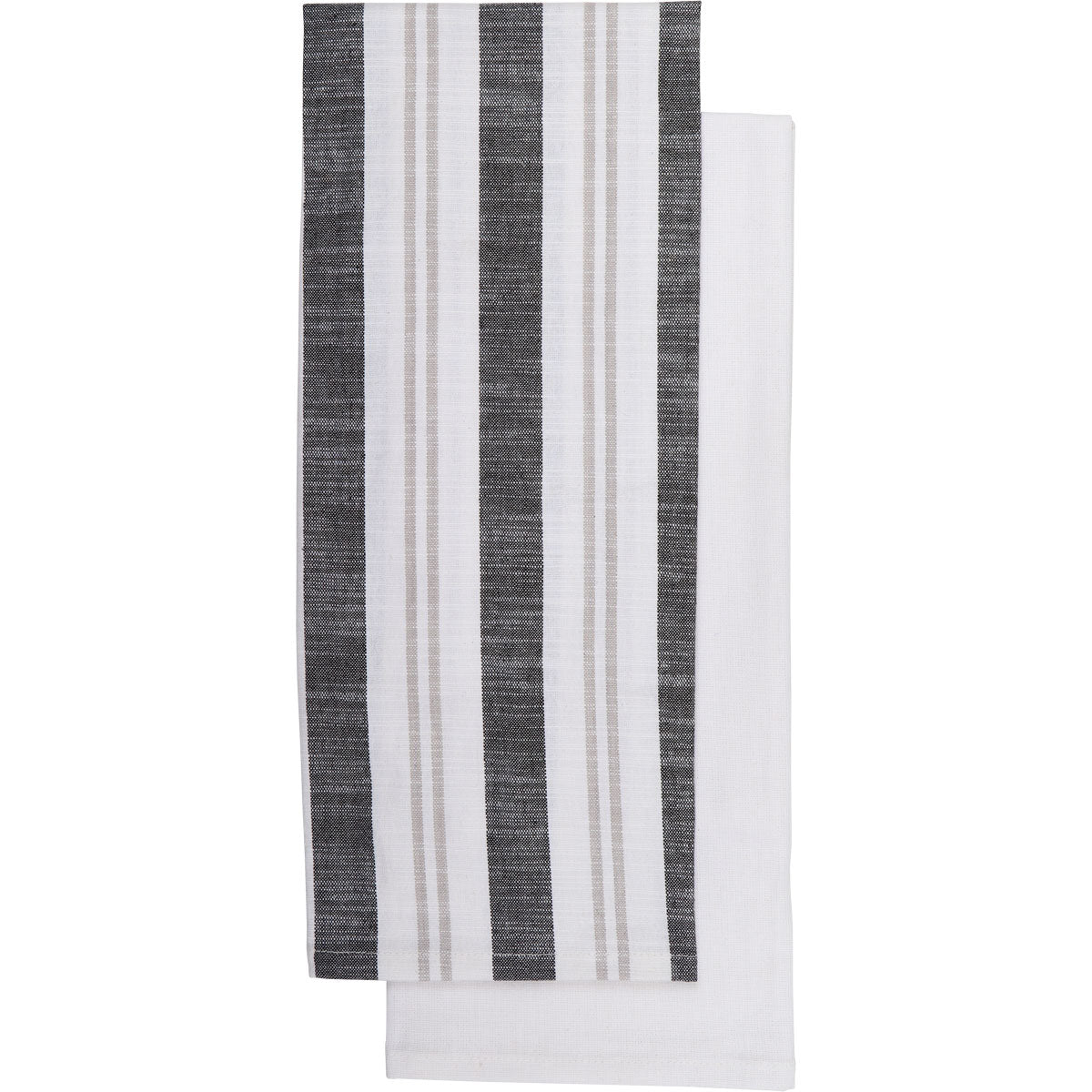 Set 2 prosoape bucătărie Lewis 50x70cm bumbac - Negru
