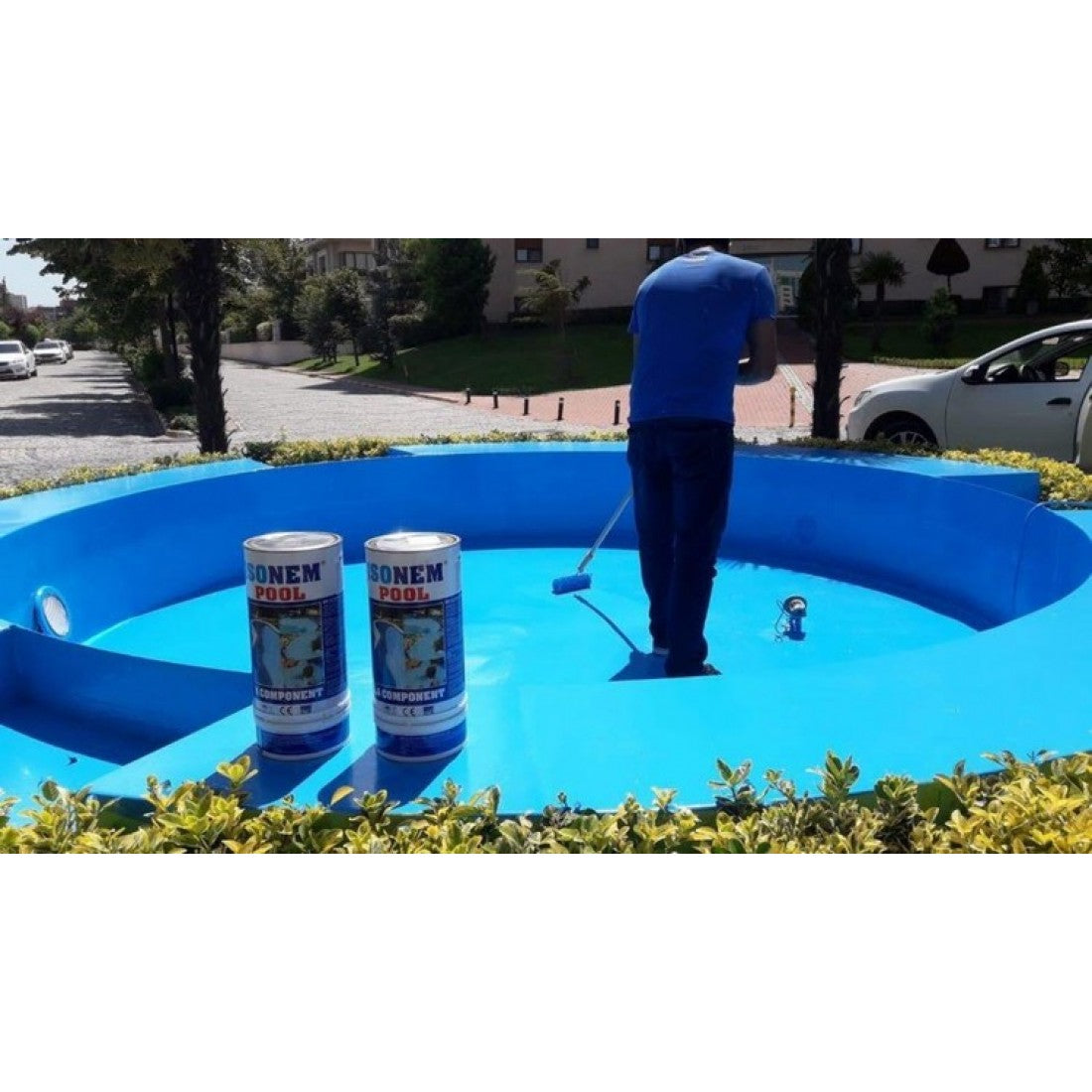 Vopsea Poliuretanică pentru Piscine 4,5 kg – POOL PAINT