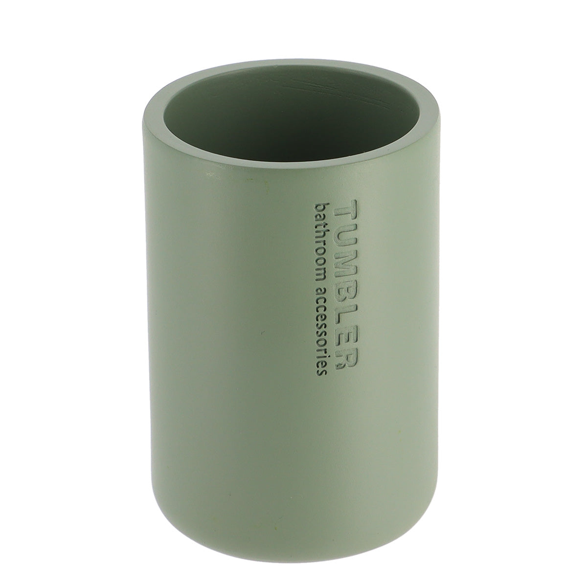 Pahar baie Timeless rotund din rășină – Kaki