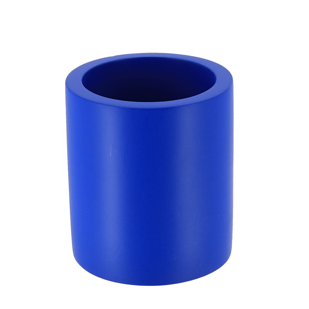 Pahar din ciment – Majorelle Blue – stil grafic