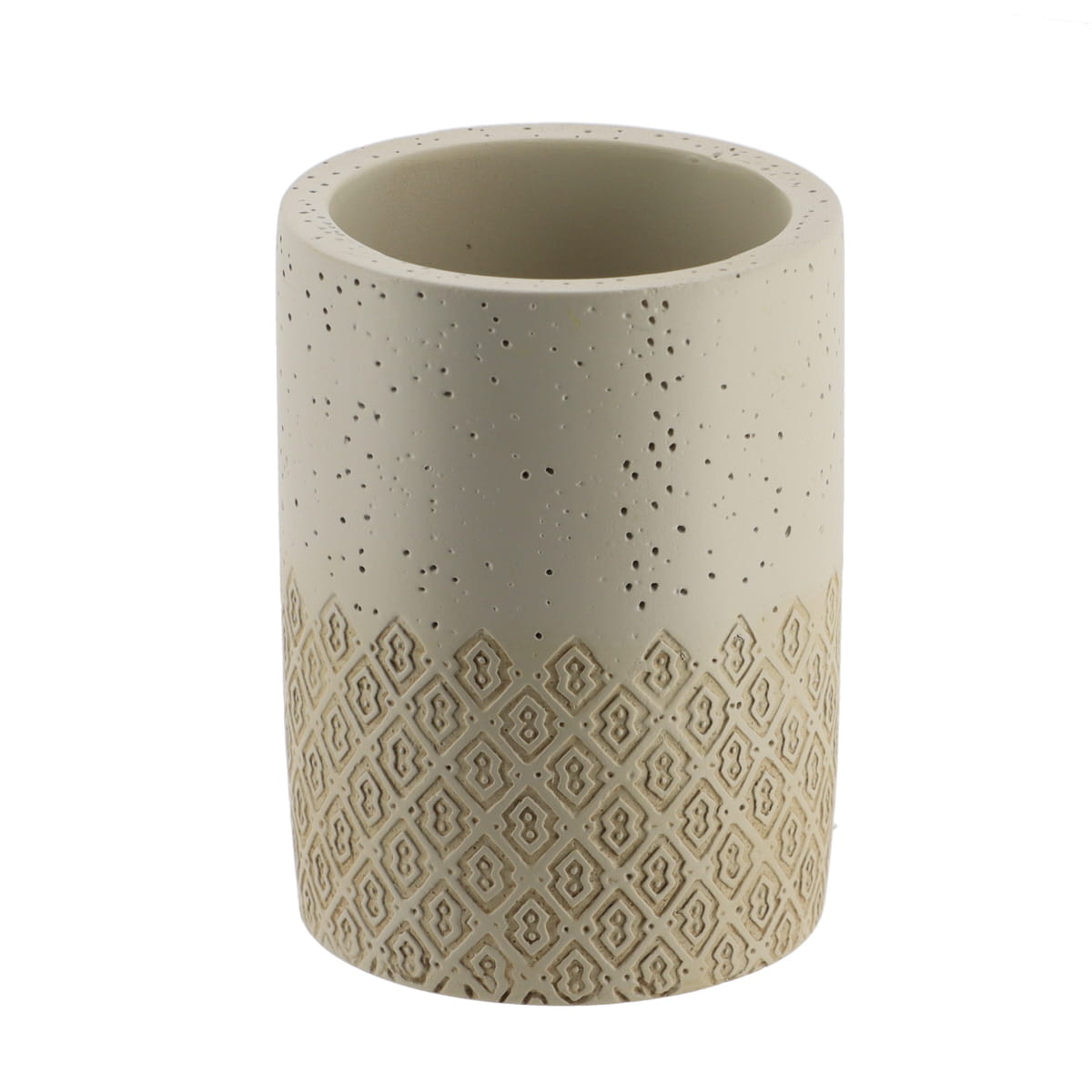 Pahar de baie rotund din polirășină – natural