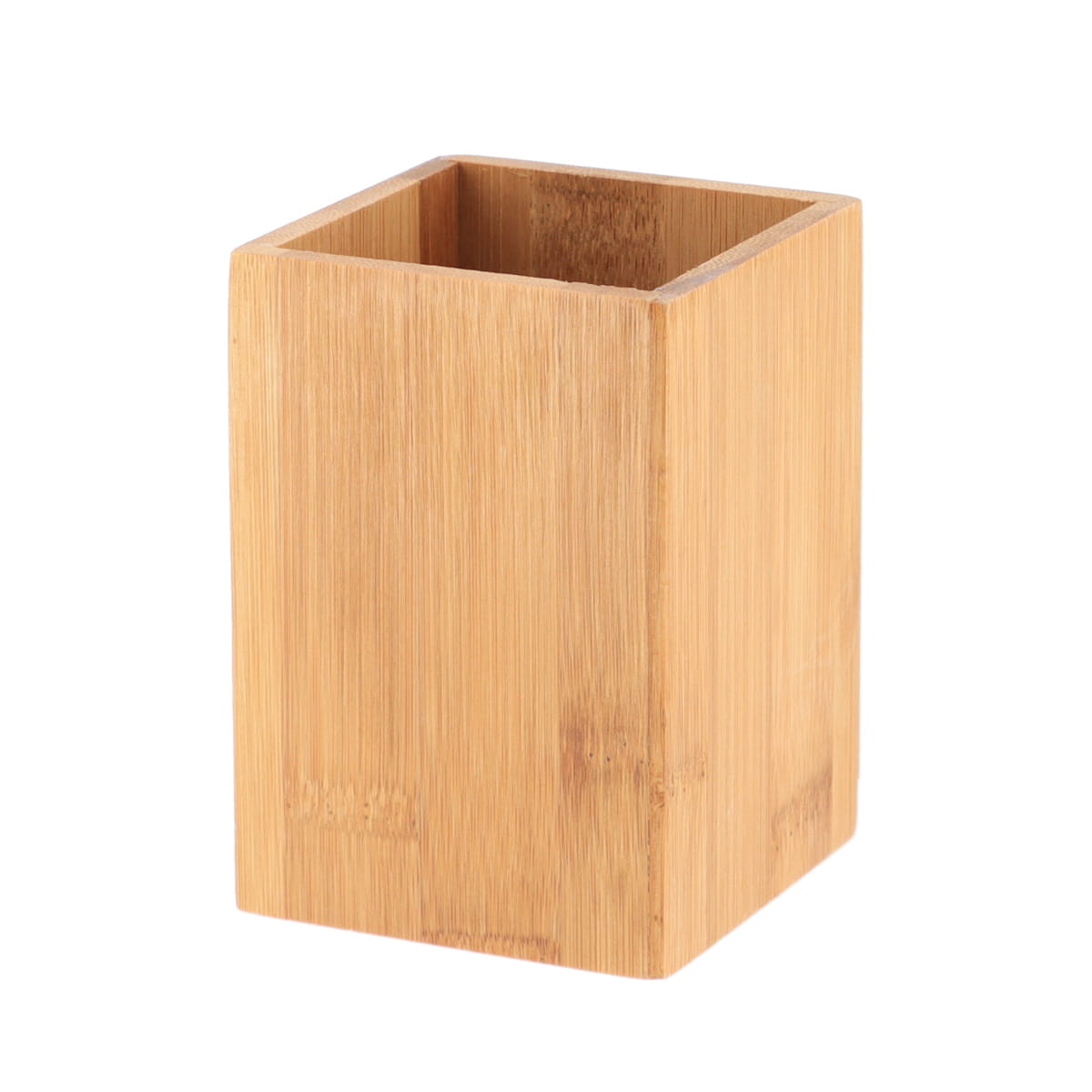 Pahar pătrat din bambus – natural