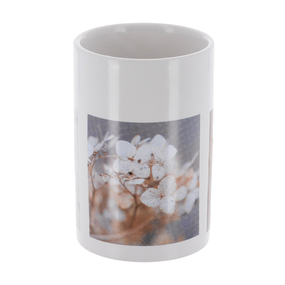 Pahar rotund din dolomită imprimată – model Amour