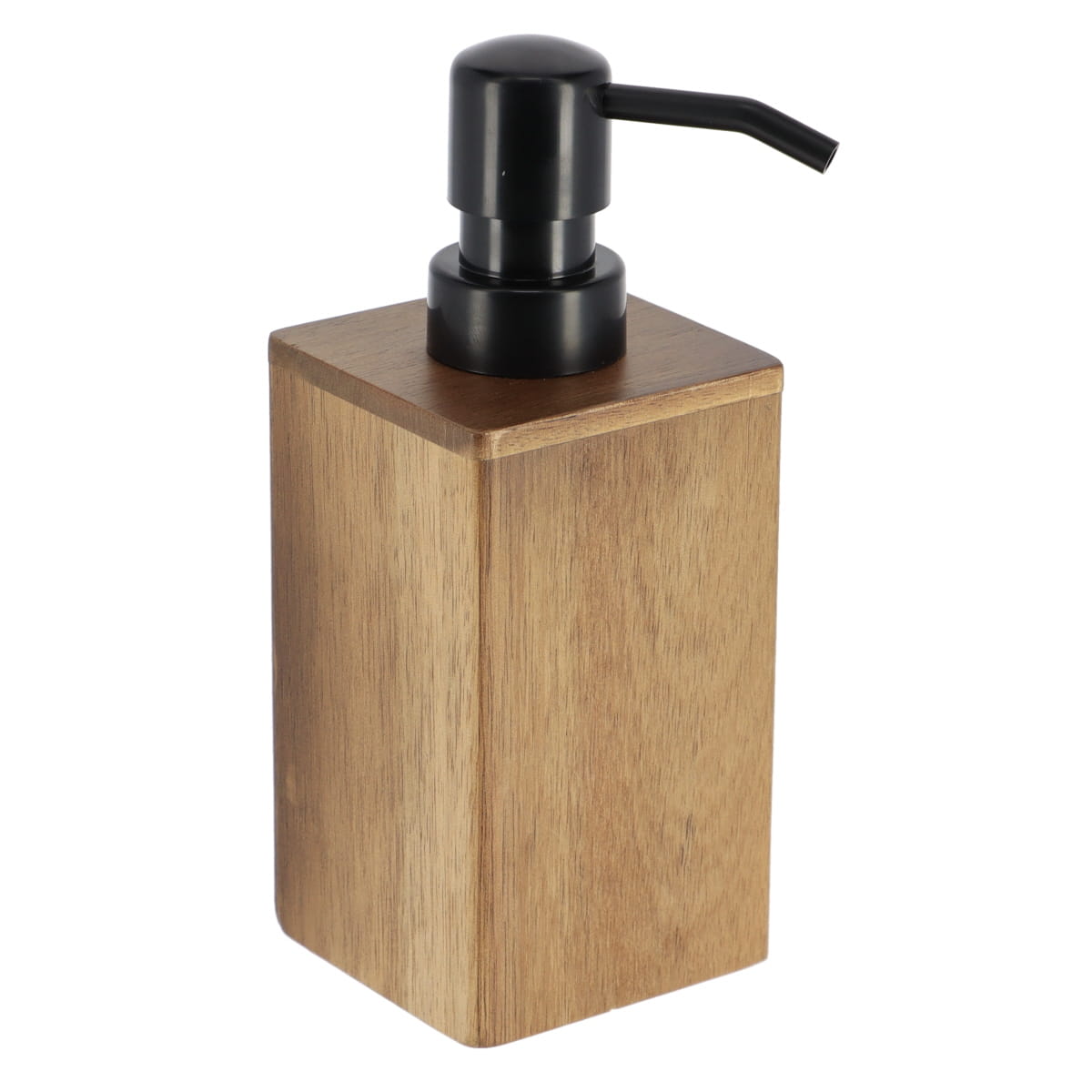 Dispenser din lemn de acacia 150 ml cu pompă neagră – Acacia