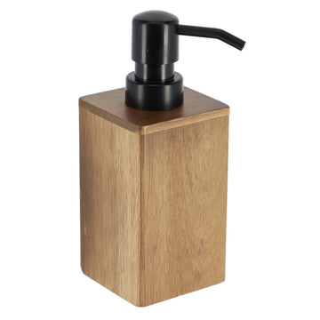Dispenser din lemn de acacia 150 ml cu pompă neagră – Acacia