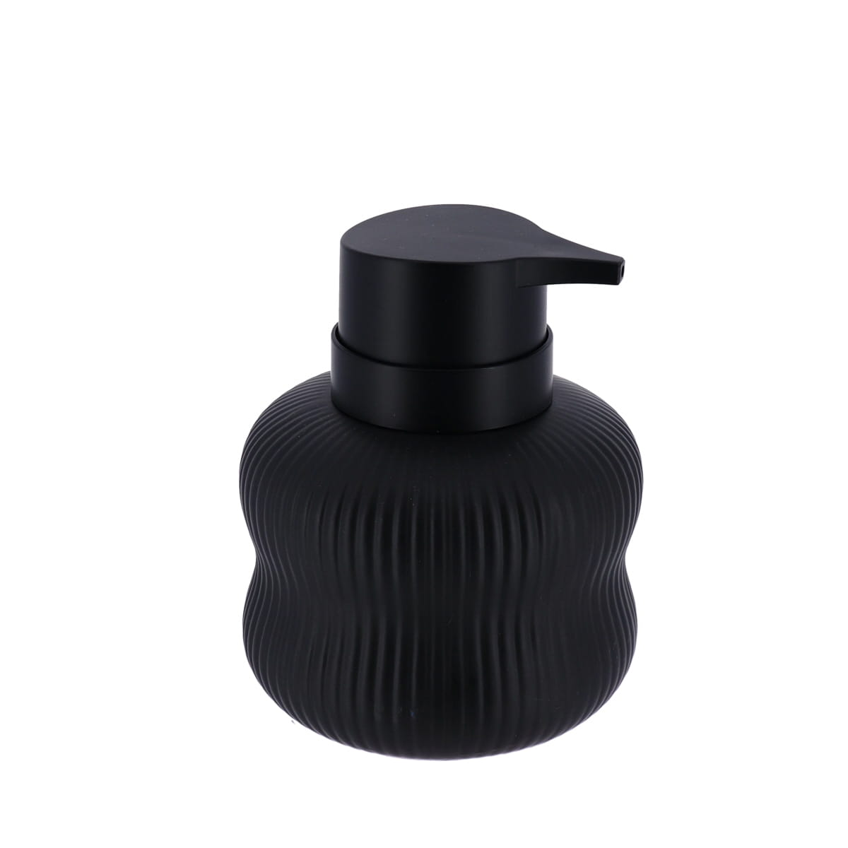 Pahar rotund bicolor din ceramică – 300 ml – negru mat
