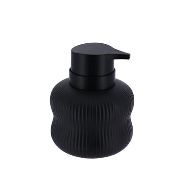Pahar rotund bicolor din ceramică – 300 ml – negru mat