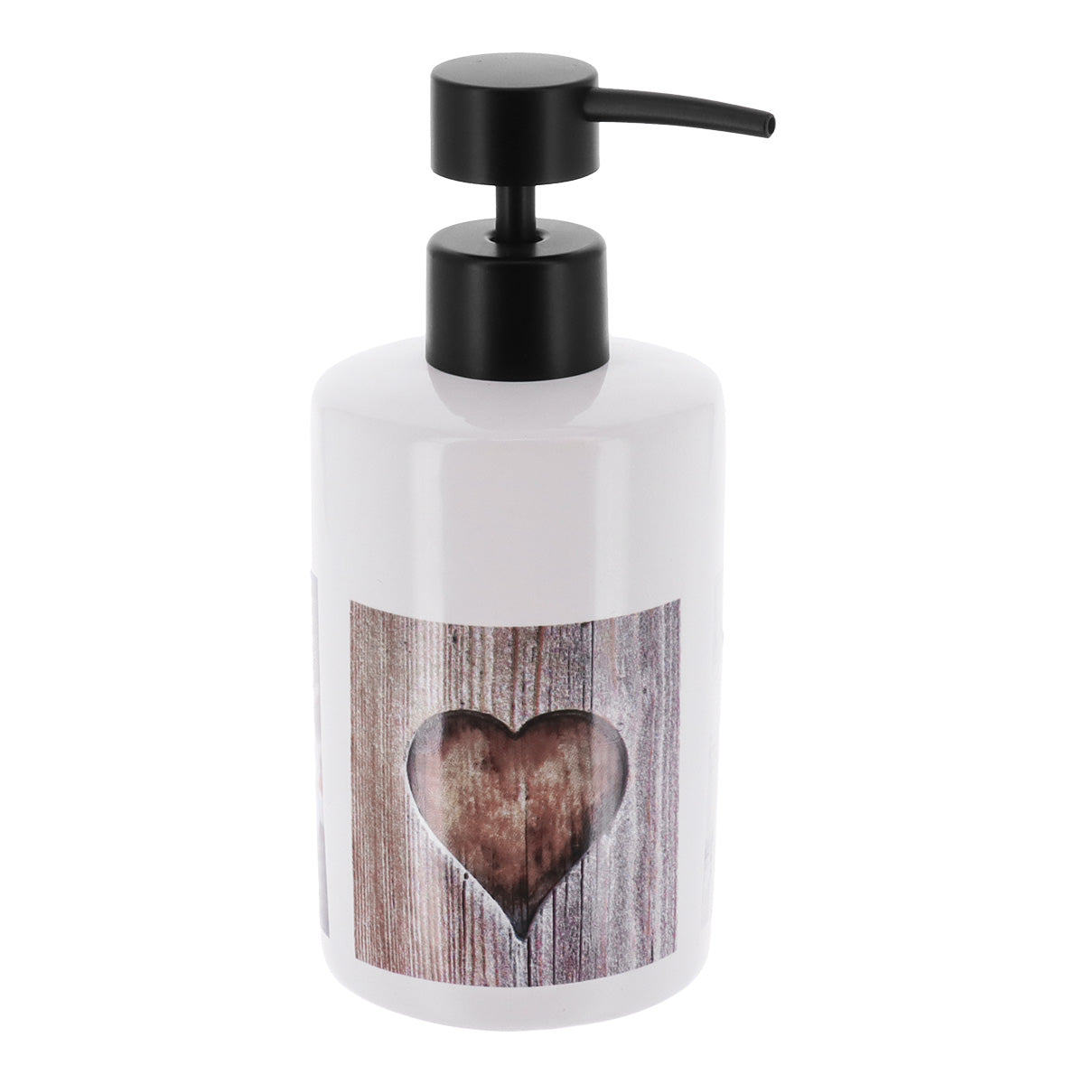 Dispenser rotund din dolomită imprimată – model Amour