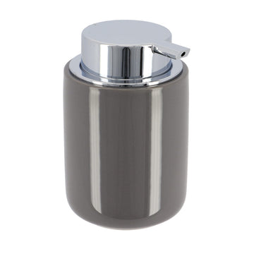 Dispenser rotund din dolomită – gri lucios – 235 ml