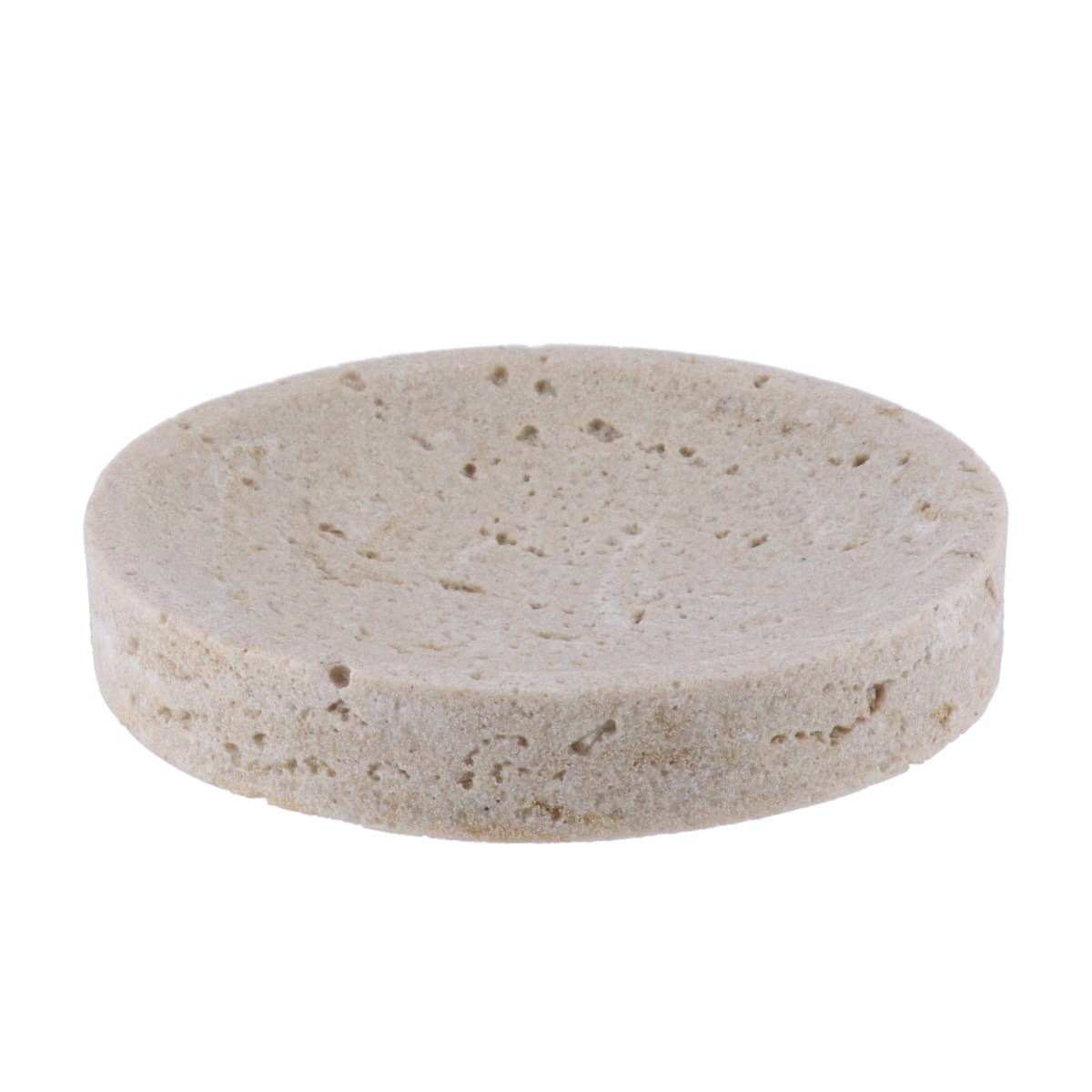 Săpunieră din polirășină cu finisaj piatră – natural