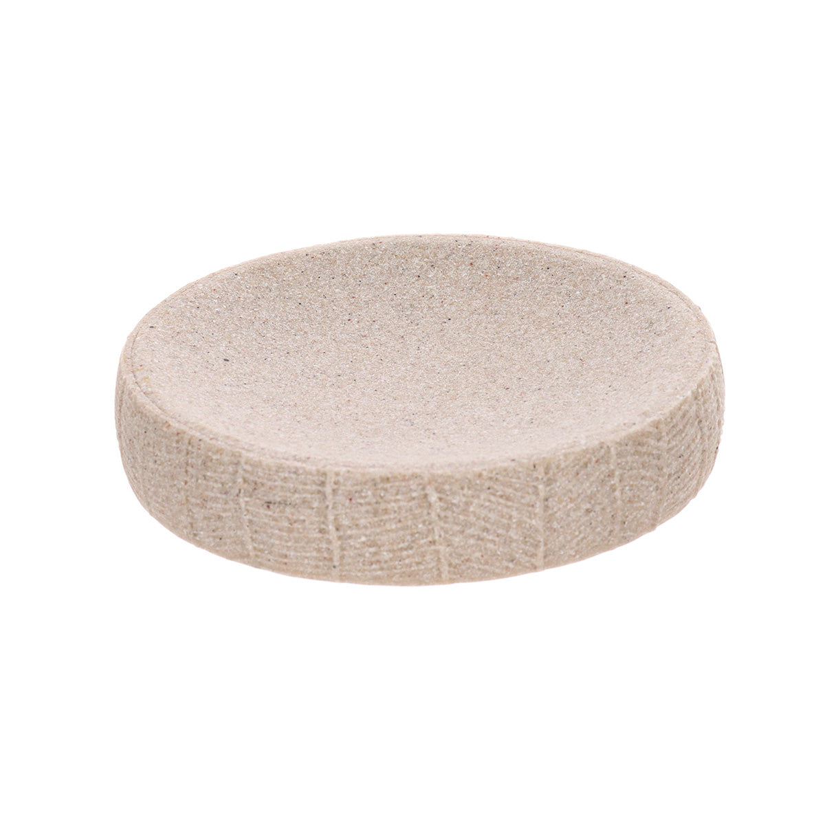 Săpunieră din polirășină cu efect frunză – natural