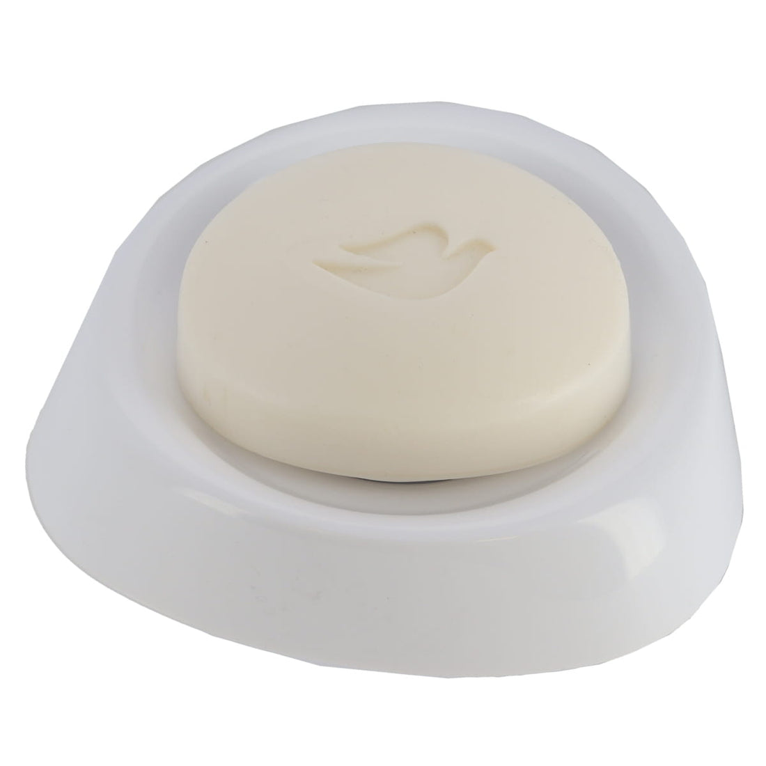 Suport săpun rotund din polipropilenă – alb