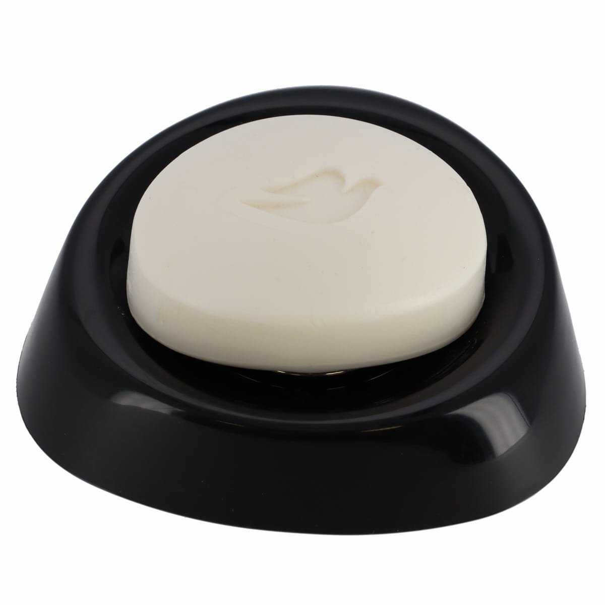 Suport săpun rotund din polipropilenă – negru