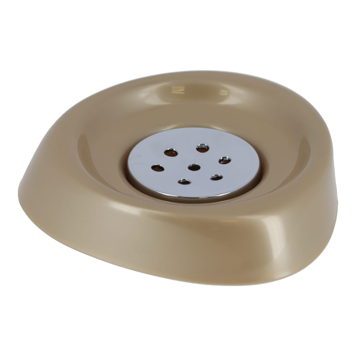 Suport săpun rotund din polipropilenă – taupe