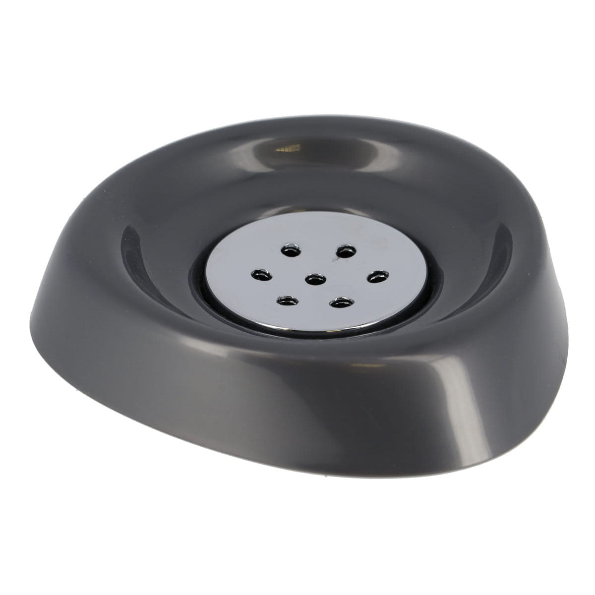 Suport săpun rotund din polipropilenă – gri