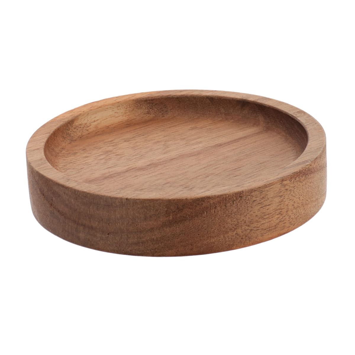 Săpunieră rotundă din lemn de acacia – Acacia