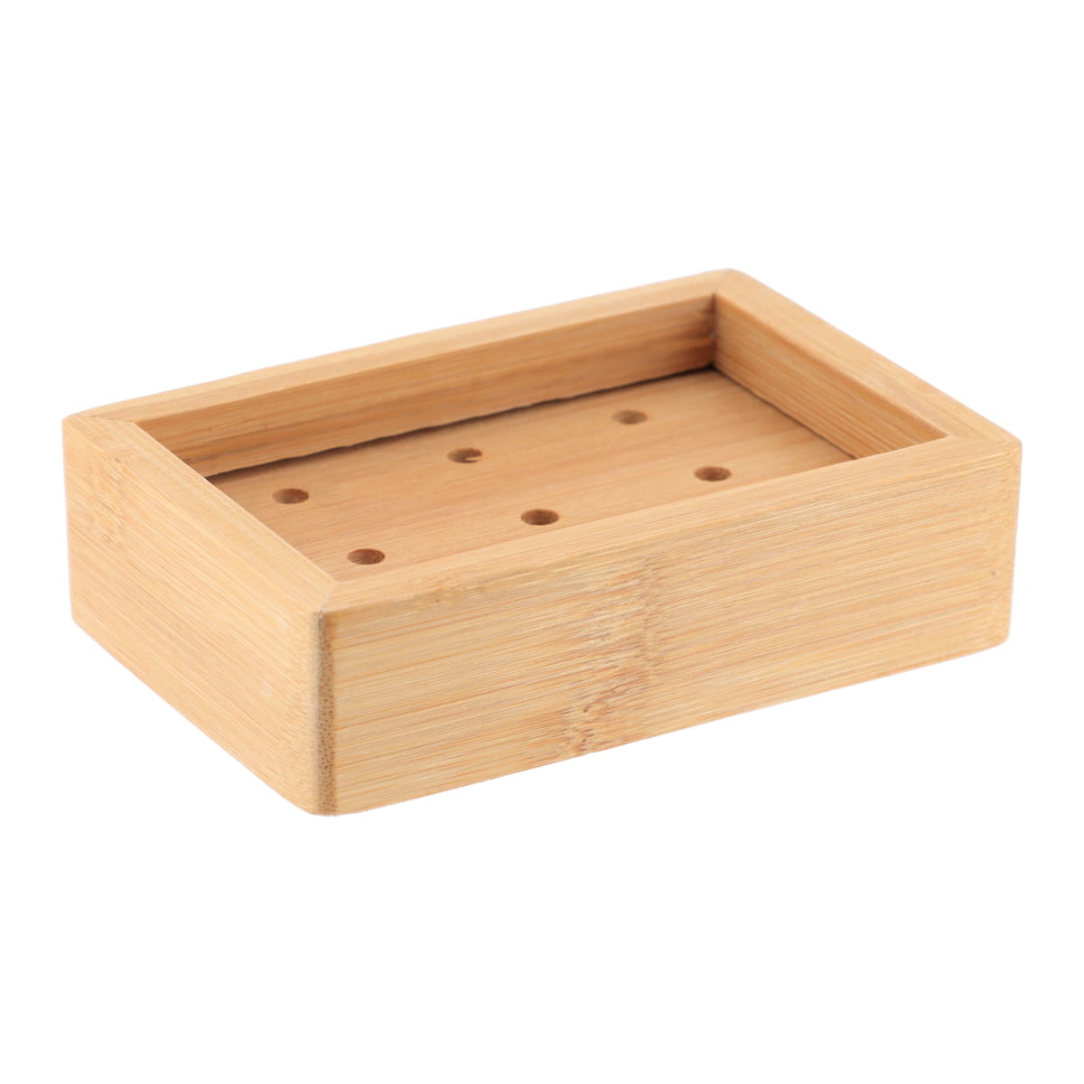 Săpunieră dreptunghiulară din bambus – natural