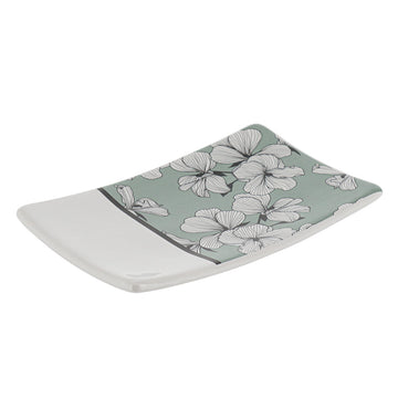 Savonieră din dolomită imprimată – model Ecrin Vert