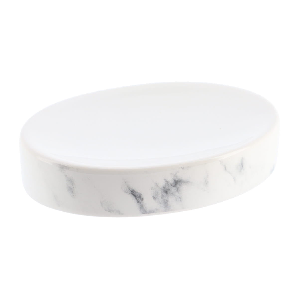 Săpunieră ovală din dolomită – efect marmură