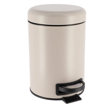 Coș De Gunoi Metalic Cu Închidere Lentă 3L - Taupe Mat